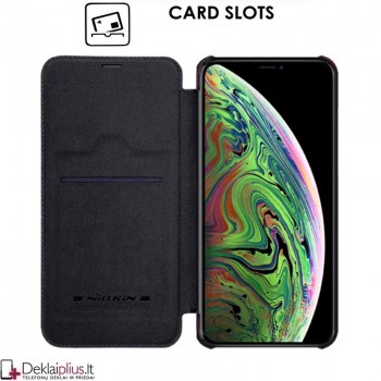 Odinis Nillkin qin serijos dėklas - juodas (IPHONE 11)
